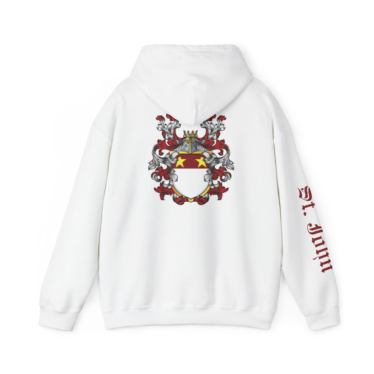 Christopher St. John Art w/ St. John Heraldry Unisex Hoodie