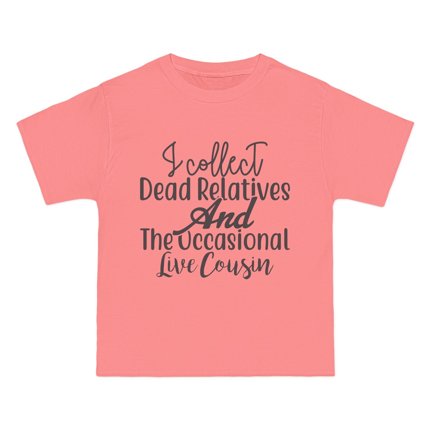 I Collect Dead Relatives and the Occasional Live Cousin St. John Heraldry T-Shirt
