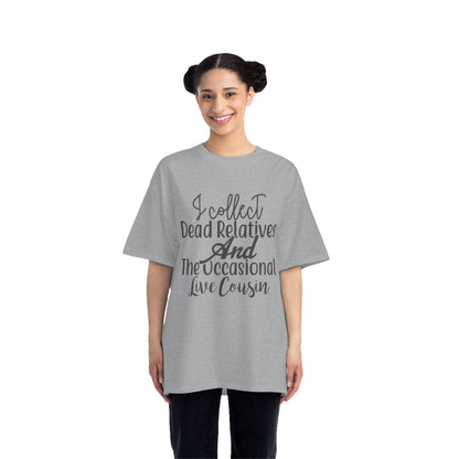 I Collect Dead Relatives and the Occasional Live Cousin St. John Heraldry T-Shirt