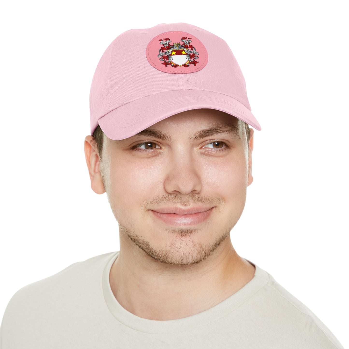 St. John Heraldry Hat with Leather Patch (Round)