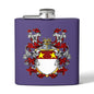 St. John Heraldry Stainless Steel Flask, 6oz