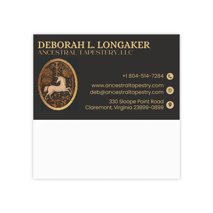 Custom Branded Post-it Note Pads — Personalized Business Contact Sticky Notes