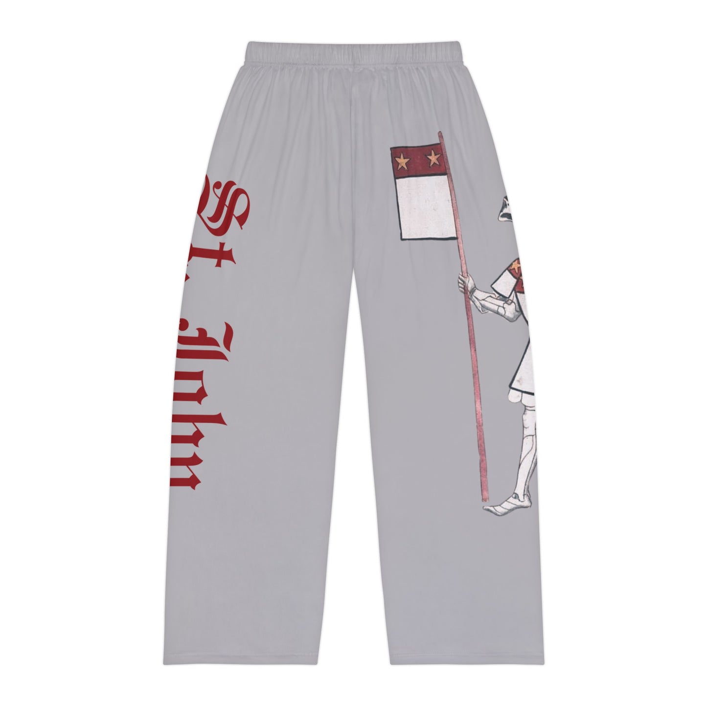 Sir John St. John, Knight-Themed Men's Pajama Pants, Cozy Sleepwear for Men, Perfect for Relaxing Nights, Gift for Father's Day, Pajama Day