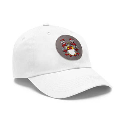 St. John Heraldry Hat with Leather Patch (Round)