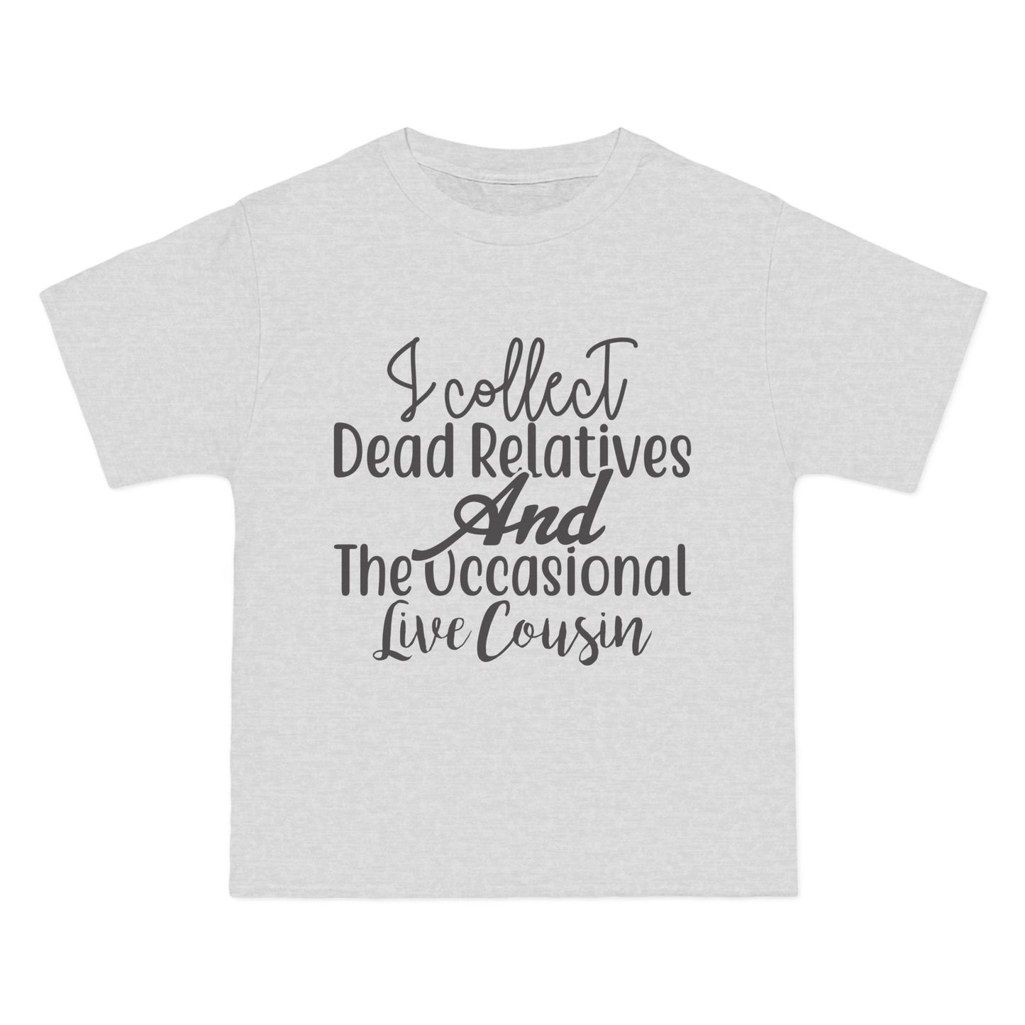 I Collect Dead Relatives and the Occasional Live Cousin St. John Heraldry T-Shirt