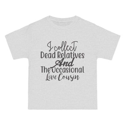 I Collect Dead Relatives and the Occasional Live Cousin St. John Heraldry T-Shirt