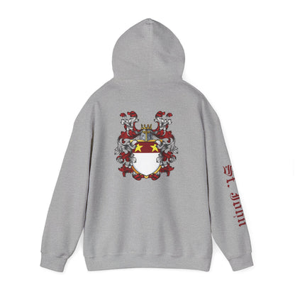 Christopher St. John Art w/ St. John Heraldry Unisex Hoodie