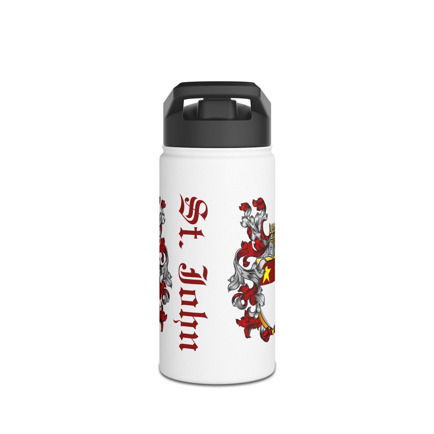 St. John Stainless Steel Water Bottle with Crest Design for St. John, Custom Hydration Gift for Adventurers, Eco-Friendly Travel [...]