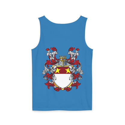 Love Floral Unisex Tank Top, Gift, Summer Apparel, Valentine's Day, Relaxed Fit, Casual Wear, Personalized Style