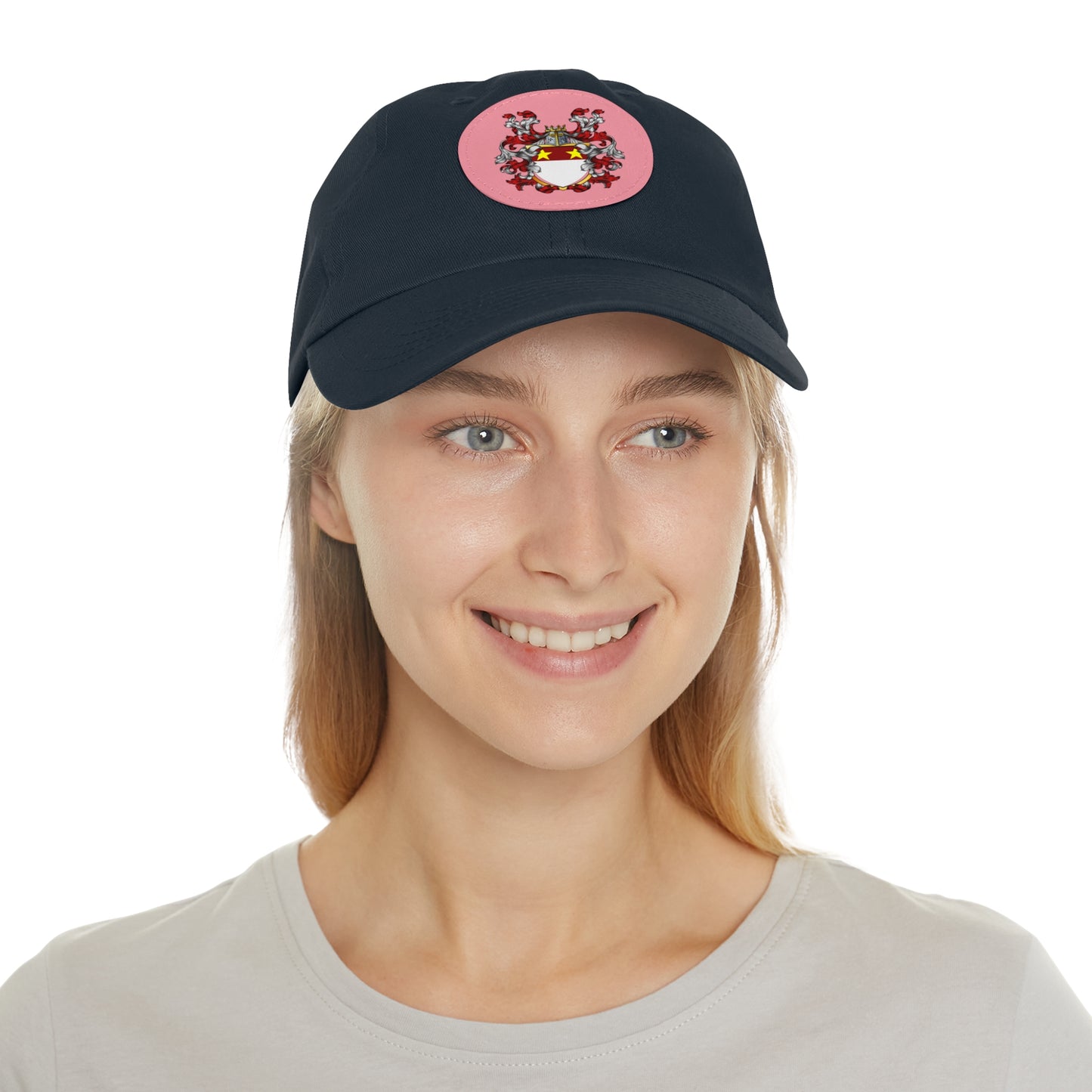 St. John Heraldry Hat with Leather Patch (Round)