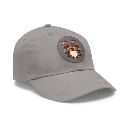 St. John Heraldry Hat with Leather Patch (Round)