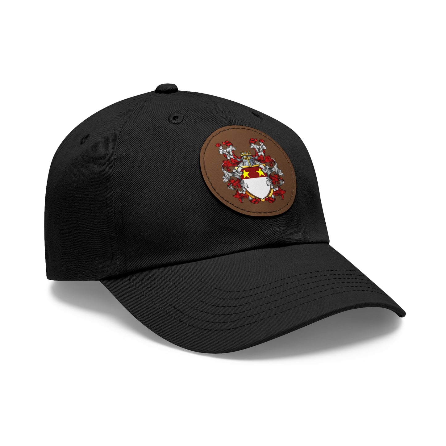 St. John Heraldry Hat with Leather Patch (Round)