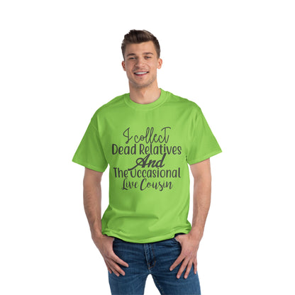 I Collect Dead Relatives and the Occasional Live Cousin St. John Heraldry T-Shirt