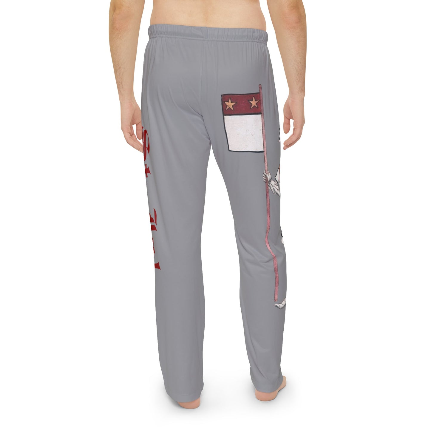 Sir John St. John, Knight-Themed Men's Pajama Pants, Cozy Sleepwear for Men, Perfect for Relaxing Nights, Gift for Father's Day, Pajama Day