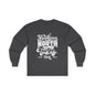 Inspirational Long Sleeve Tee - Anything Worth Having Takes Time, Casual Wear, Gift for Achievers, Motivational Apparel, Unisex Top, [...]
