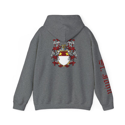 I'M READY FOR THE 'BER MONTHS Hoodie with St. John Heraldry