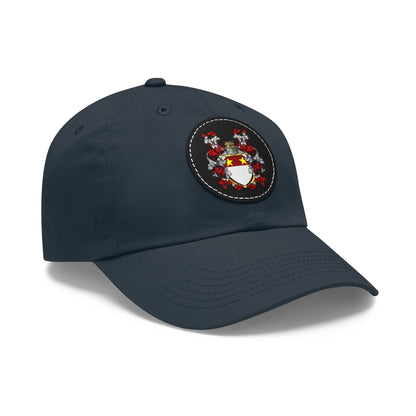St. John Heraldry Hat with Leather Patch (Round)