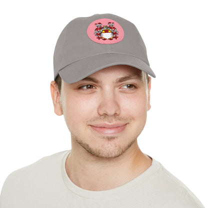 St. John Heraldry Hat with Leather Patch (Round)