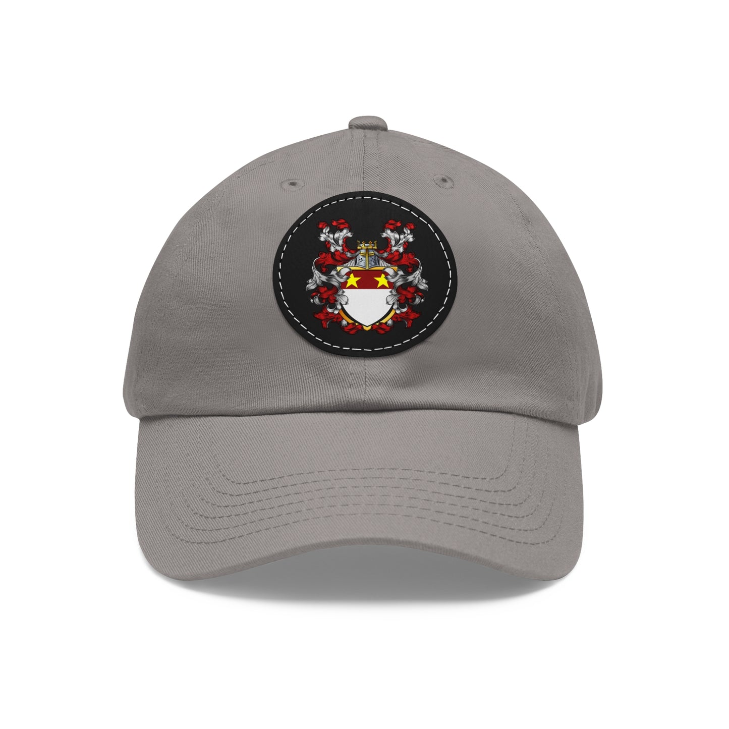St. John Heraldry Hat with Leather Patch (Round)