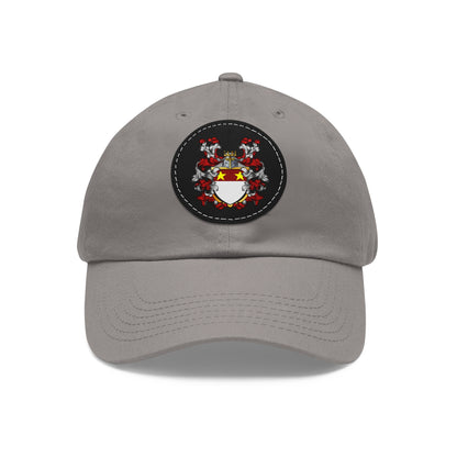 St. John Heraldry Hat with Leather Patch (Round)