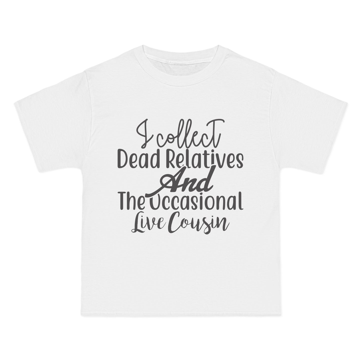 I Collect Dead Relatives and the Occasional Live Cousin St. John Heraldry T-Shirt