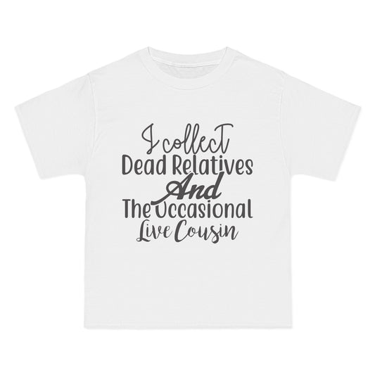 I Collect Dead Relatives and the Occasional Live Cousin St. John Heraldry T-Shirt