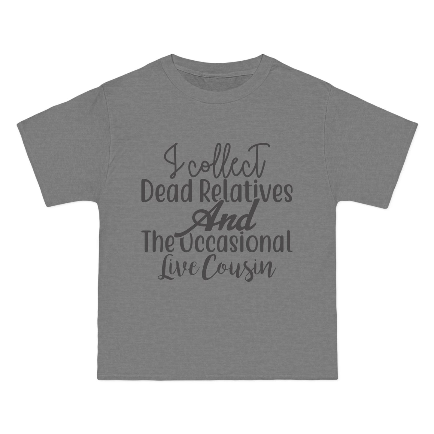 I Collect Dead Relatives and the Occasional Live Cousin St. John Heraldry T-Shirt