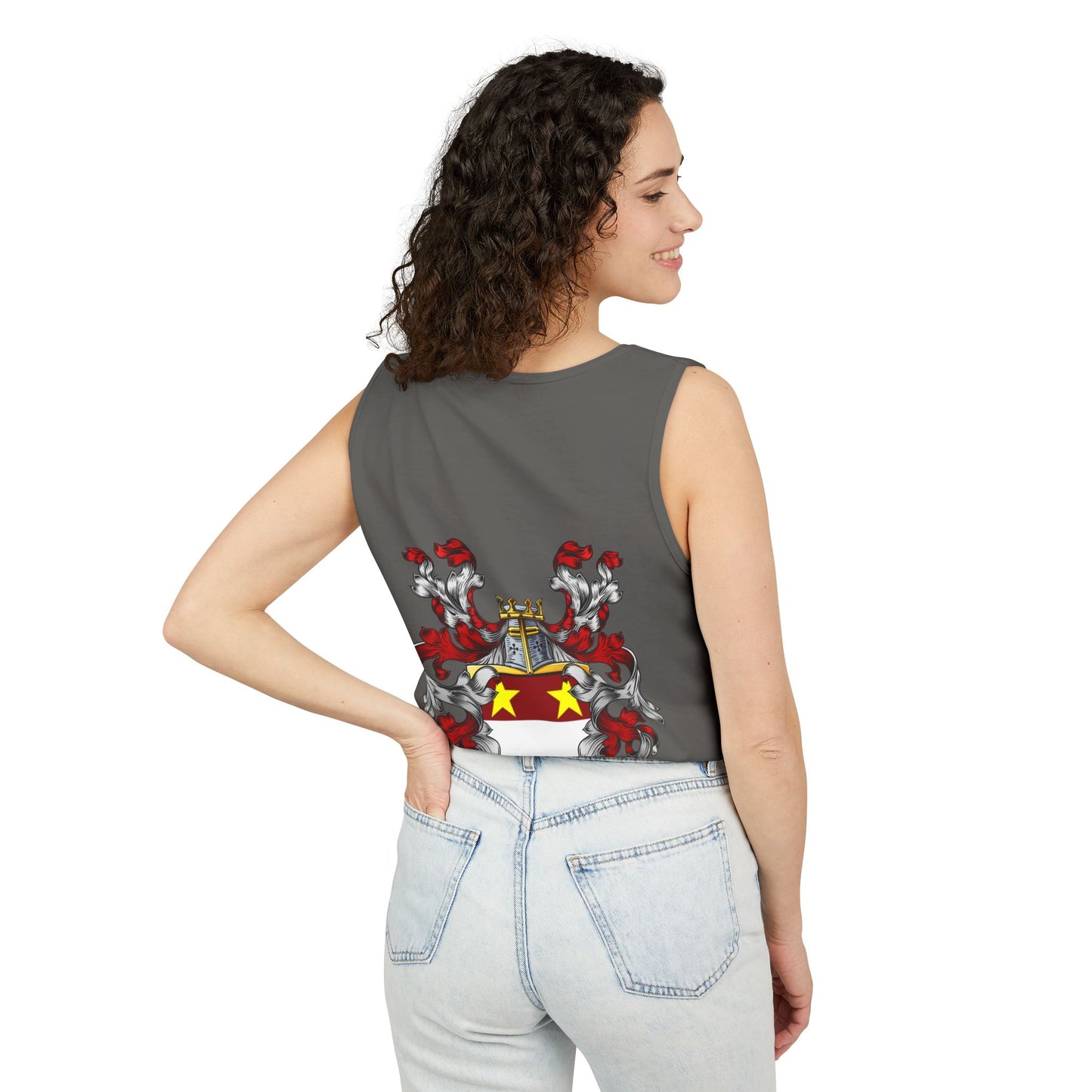 Love Floral Unisex Tank Top, Gift, Summer Apparel, Valentine's Day, Relaxed Fit, Casual Wear, Personalized Style