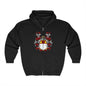 St.John Heraldry Full Zip Hoodie,  History Sweatshirt, Personalized Family Hoodie, Custom Zip Up, Unisex Hooded Sweatshirt, Gift for Generations