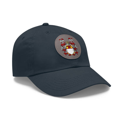 St. John Heraldry Hat with Leather Patch (Round)