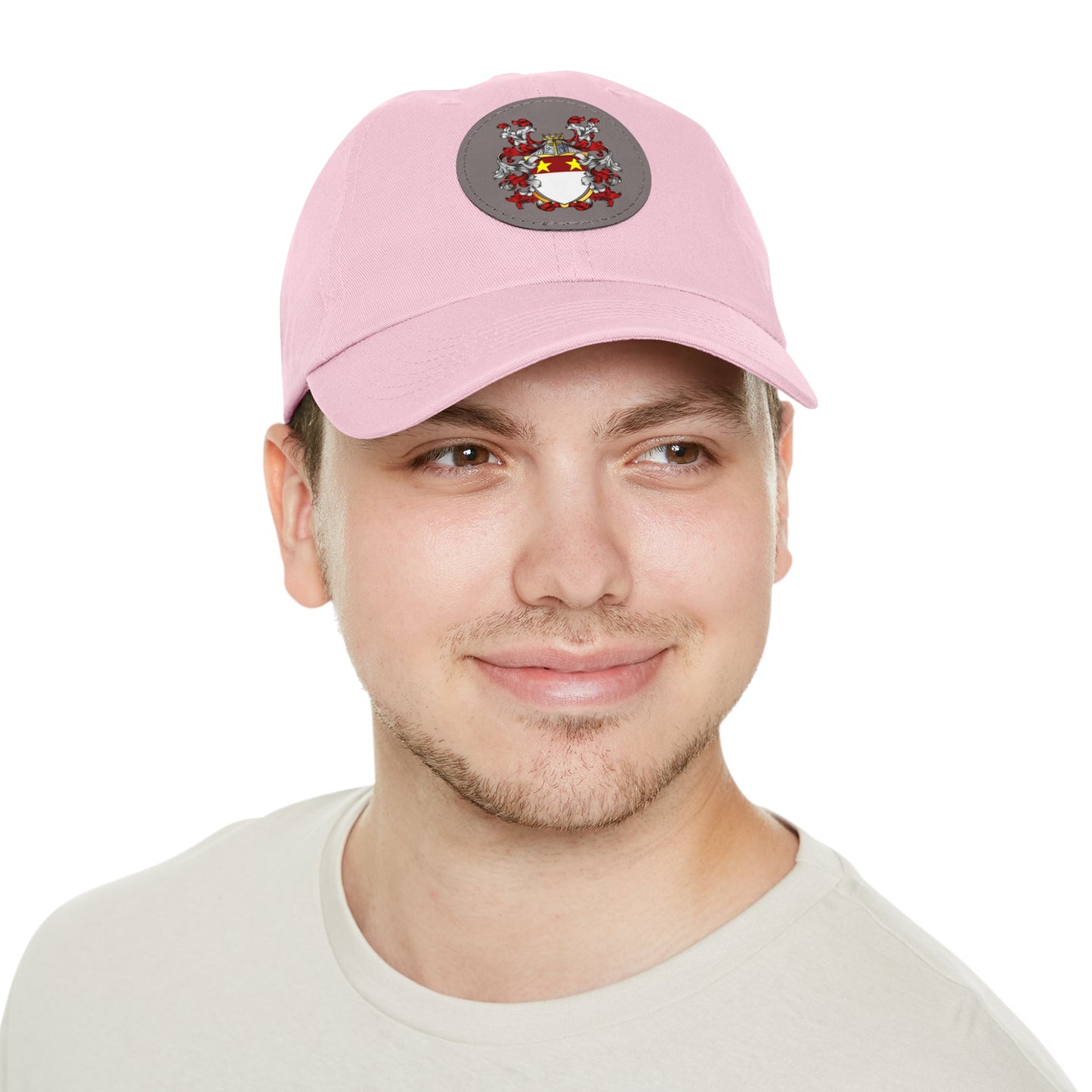 St. John Heraldry Hat with Leather Patch (Round)