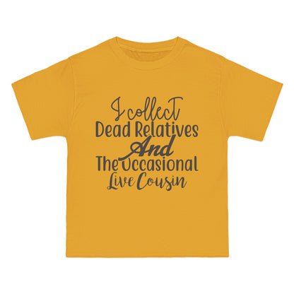 I Collect Dead Relatives and the Occasional Live Cousin St. John Heraldry T-Shirt