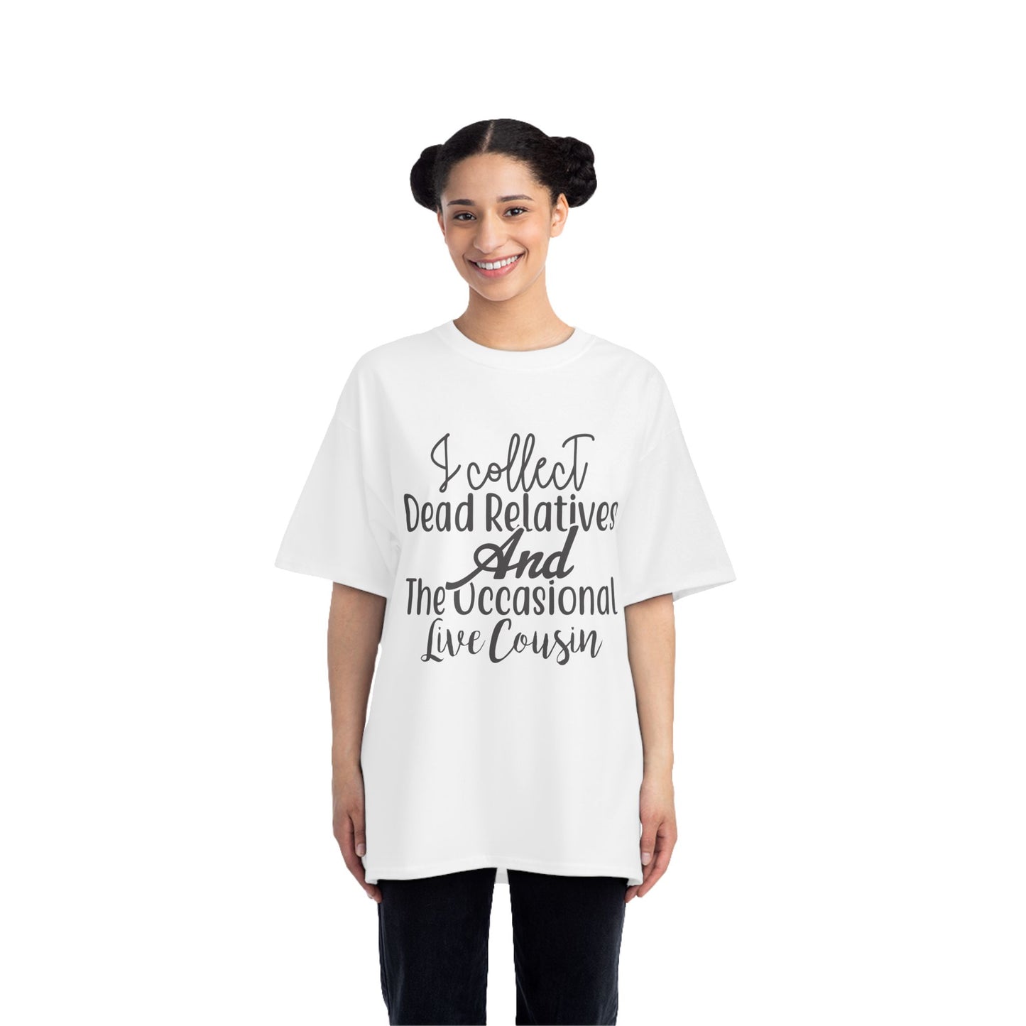 I Collect Dead Relatives and the Occasional Live Cousin St. John Heraldry T-Shirt