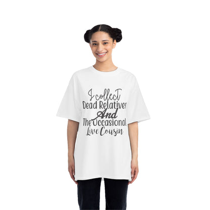 I Collect Dead Relatives and the Occasional Live Cousin St. John Heraldry T-Shirt