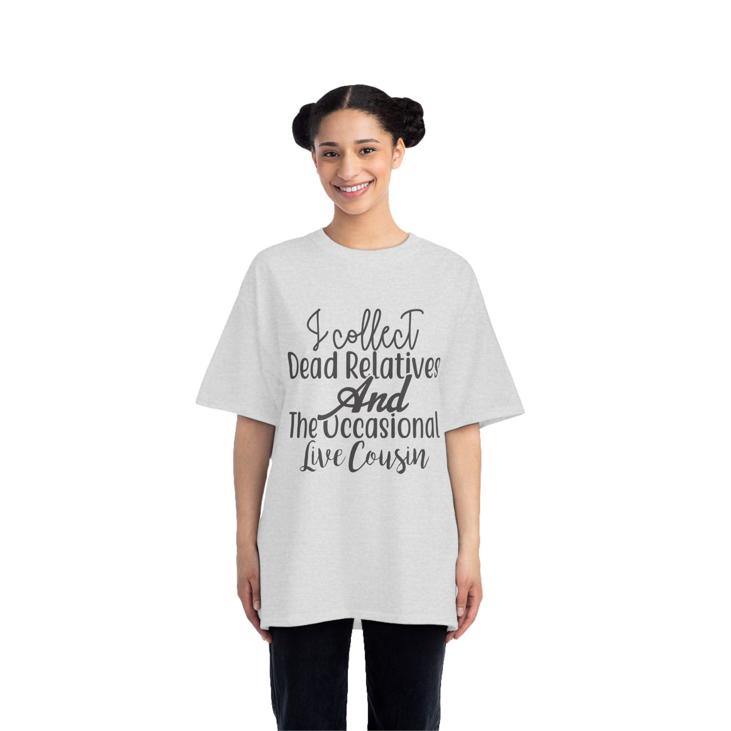 I Collect Dead Relatives and the Occasional Live Cousin St. John Heraldry T-Shirt