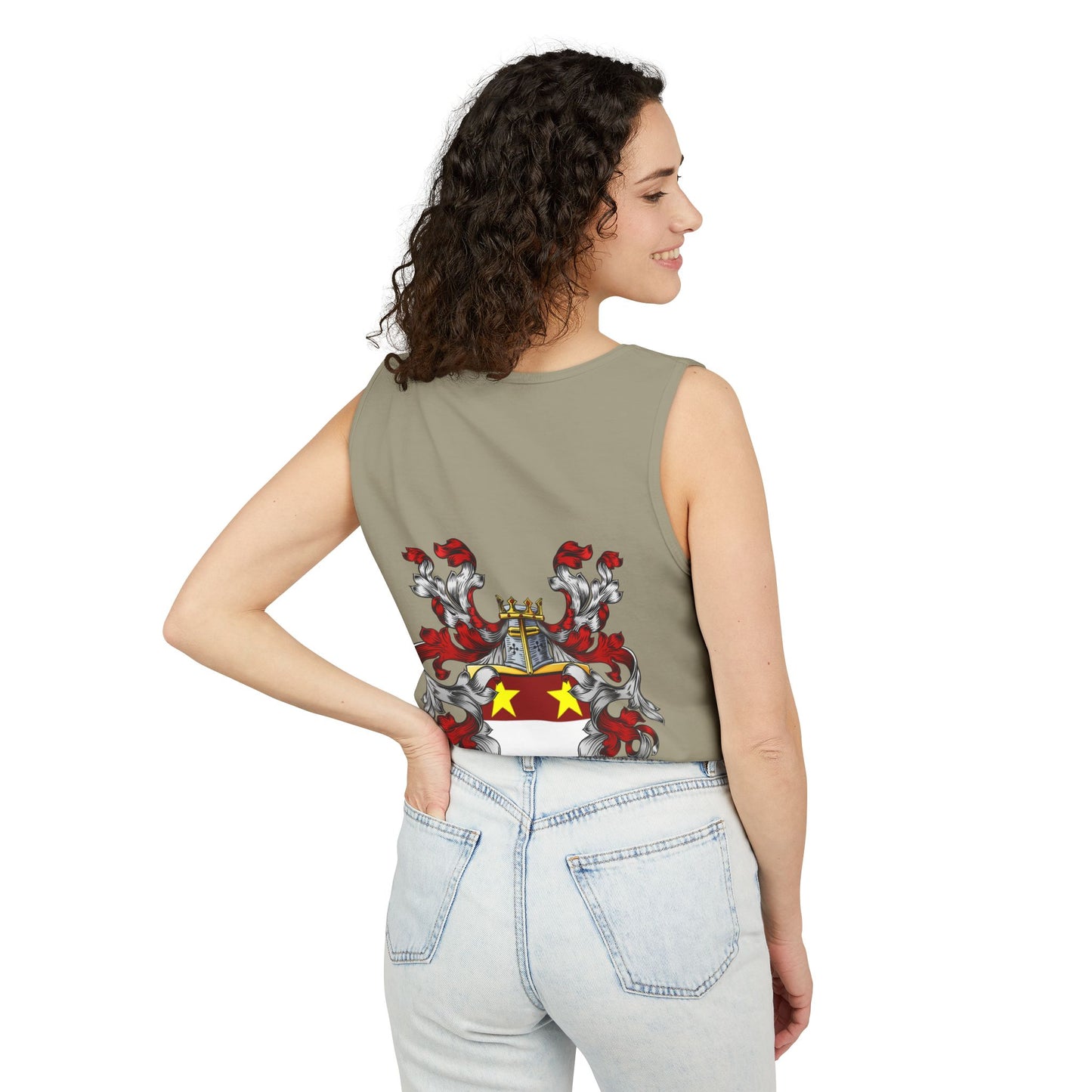 Love Floral Unisex Tank Top, Gift, Summer Apparel, Valentine's Day, Relaxed Fit, Casual Wear, Personalized Style
