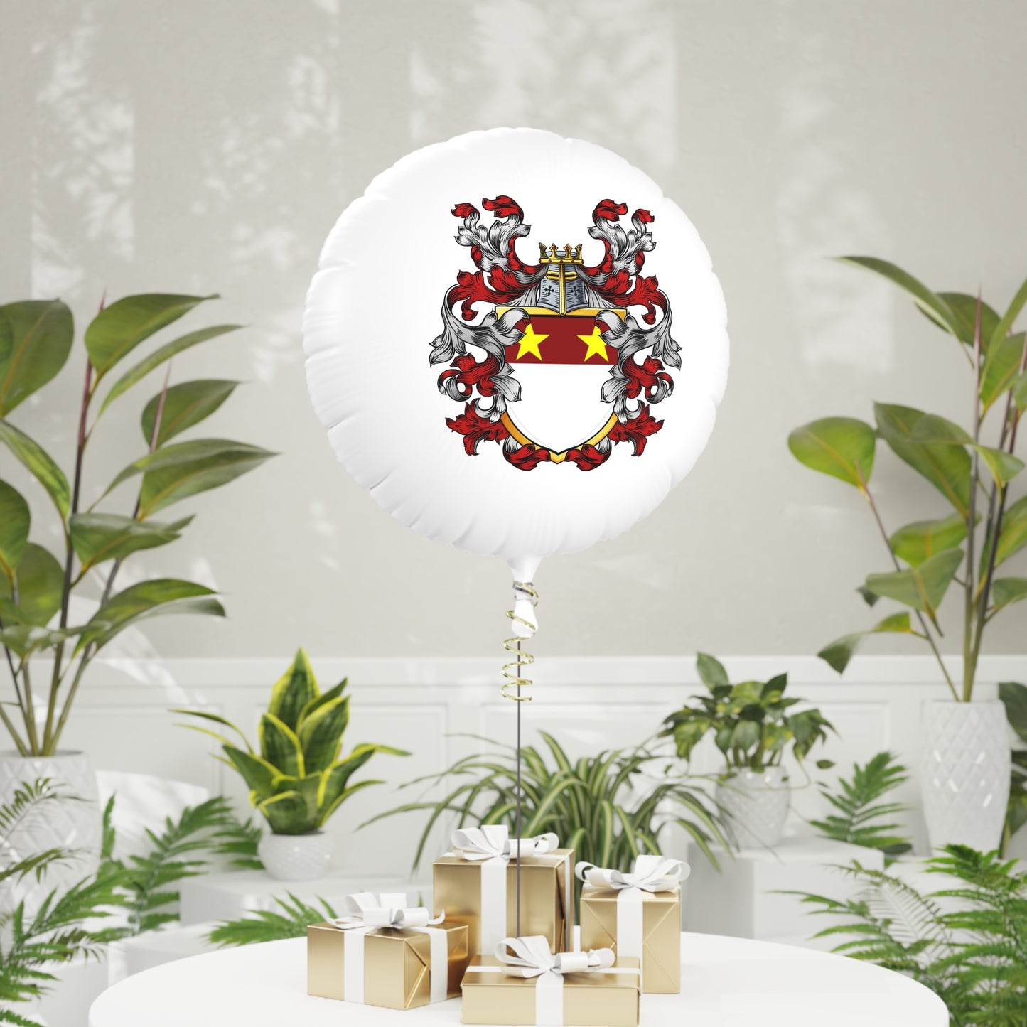 St. John Heraldry Mylar Balloon