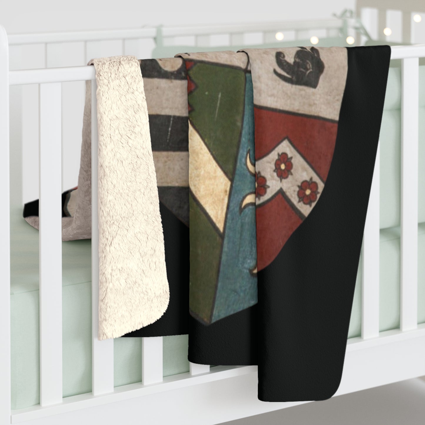John de Port-St. John & Anne Leighton  Sherpa Fleece Blanket