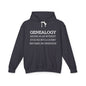 Genealogy Begins as an interest Evolves into a hobby Becomes an obsession Hoodie