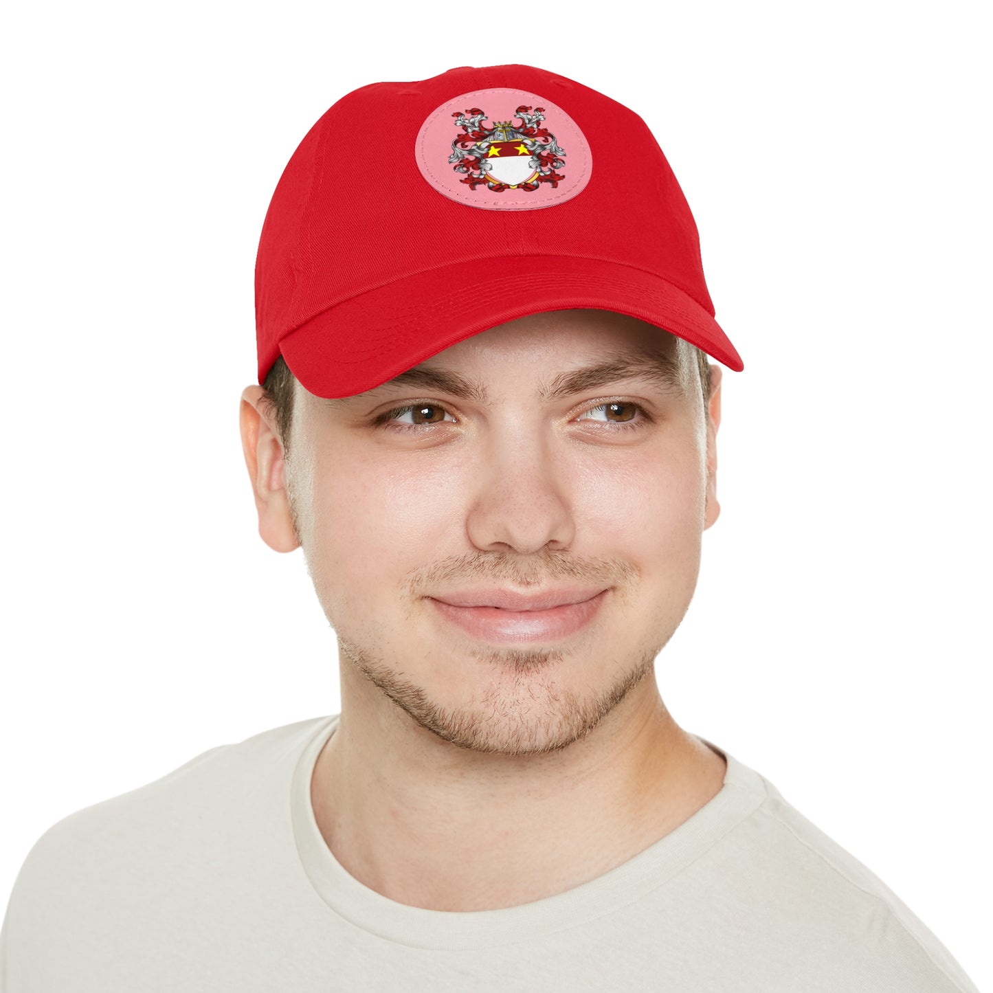 St. John Heraldry Hat with Leather Patch (Round)