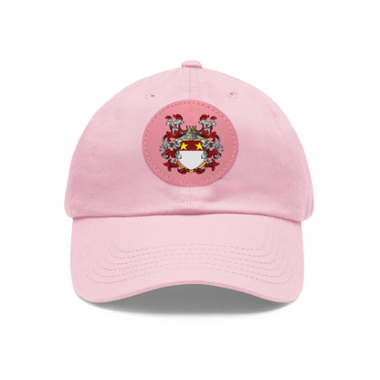 St. John Heraldry Hat with Leather Patch (Round)