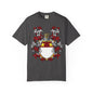 Personalized Heraldic Crest T-Shirt, Family Reunion Attire, Gift for Heritage Lovers, Unique Apparel for Celebrations