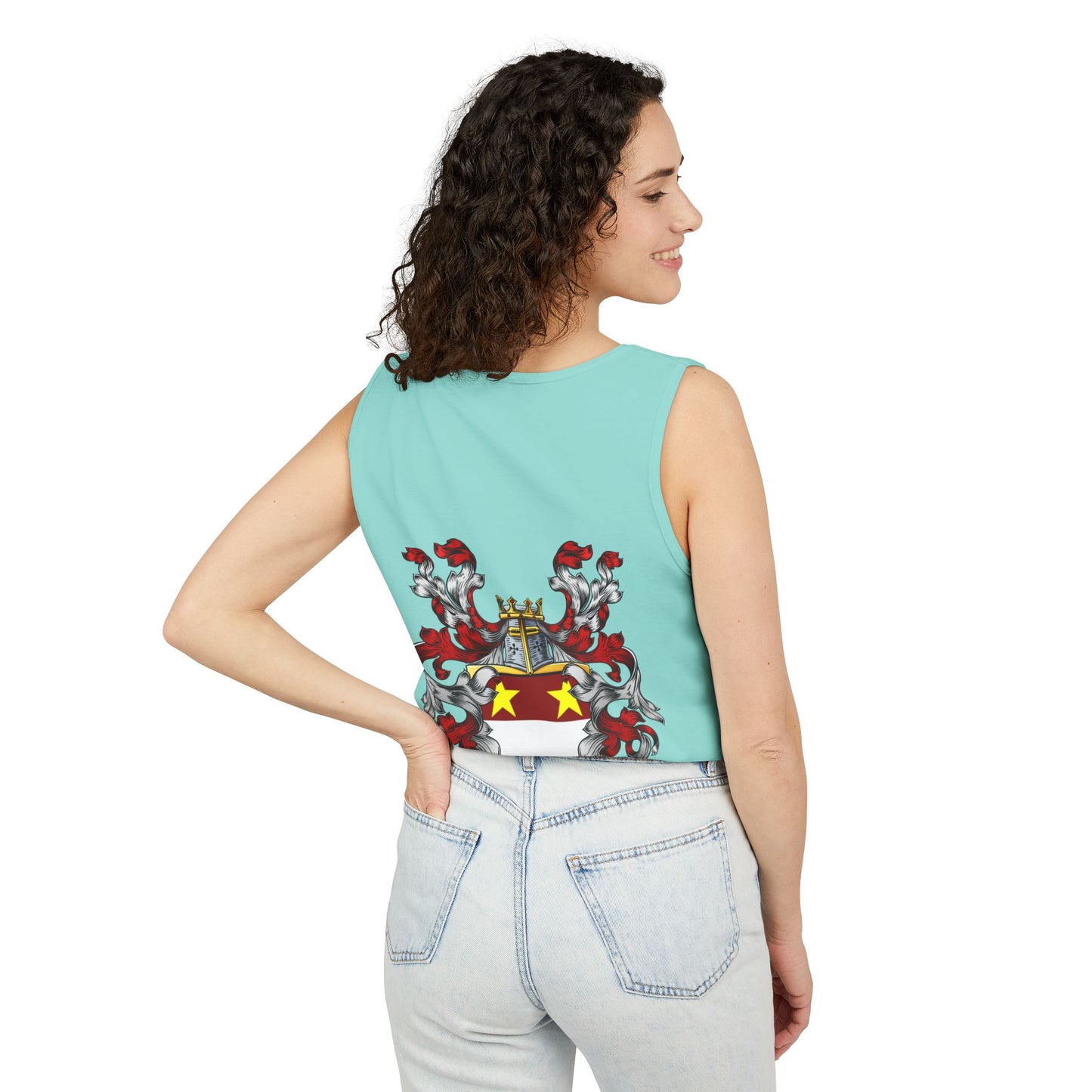 Love Floral Unisex Tank Top, Gift, Summer Apparel, Valentine's Day, Relaxed Fit, Casual Wear, Personalized Style