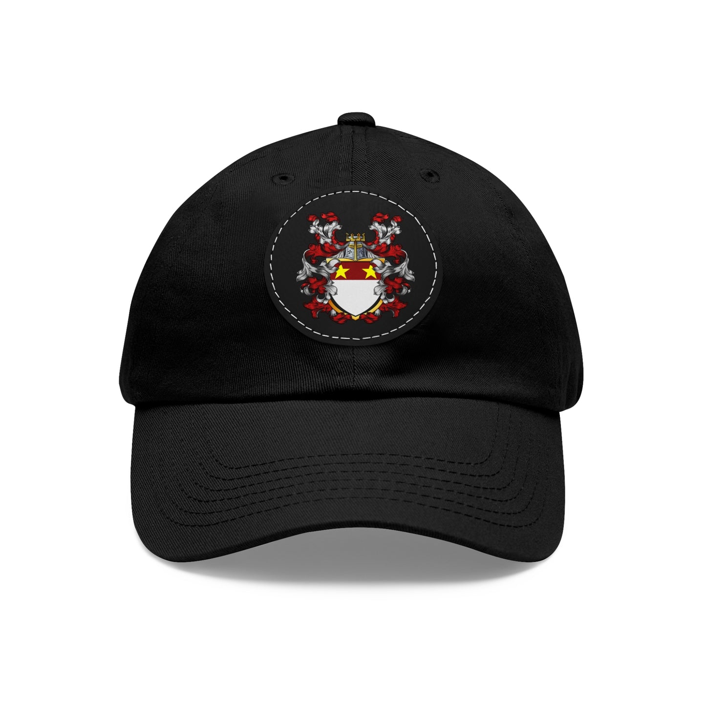 St. John Heraldry Hat with Leather Patch (Round)