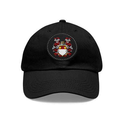 St. John Heraldry Hat with Leather Patch (Round)