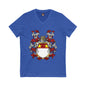 The St. John Genealogy Unisex Jersey Short Sleeve V-Neck Tee