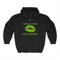 Genealogy Bites But I'm Addicted Hoodie: Fun Zip Sweatshirt, Genealogy Gift, Family History Apparel, Cozy Layering, Perfect for Heritage Events