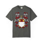 Personalized Heraldic Crest T-Shirt, Family Reunion Attire, Gift for Heritage Lovers, Unique Apparel for Celebrations