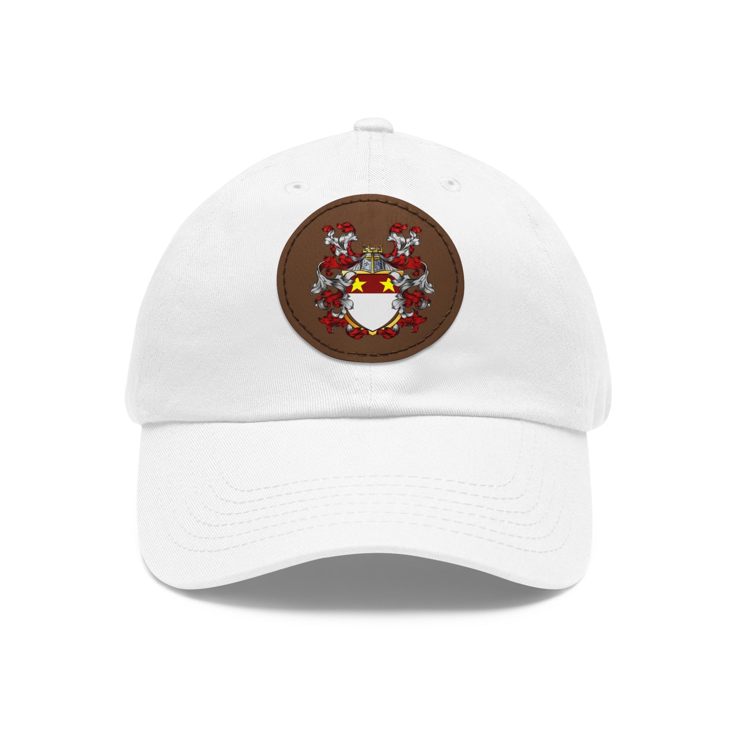 St. John Heraldry Hat with Leather Patch (Round)