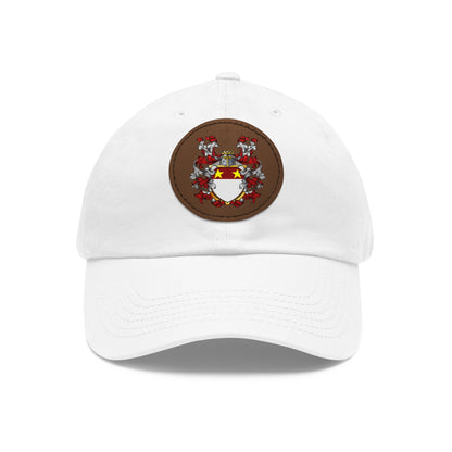 St. John Heraldry Hat with Leather Patch (Round)